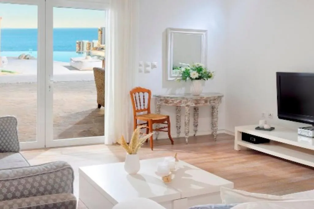 Amazing Sea View Villa By Calypso Sunset Villas Mykonos Town Řecko
