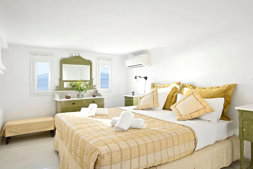 Amazing Sea View Villa By Calypso Sunset Villas Mykonos Town Řecko
