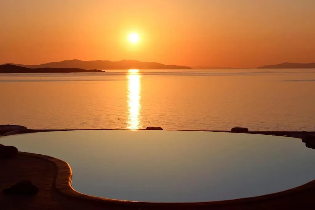 Amazing Sea View Villa By Calypso Sunset Villas Mykonos Town