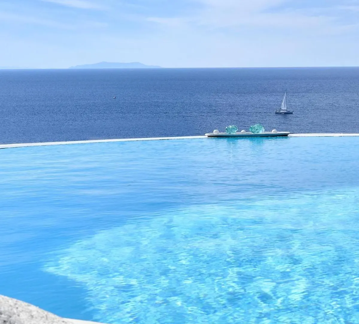 Amazing Sea View Villa By Calypso Sunset Villas Mykonos Town Řecko
